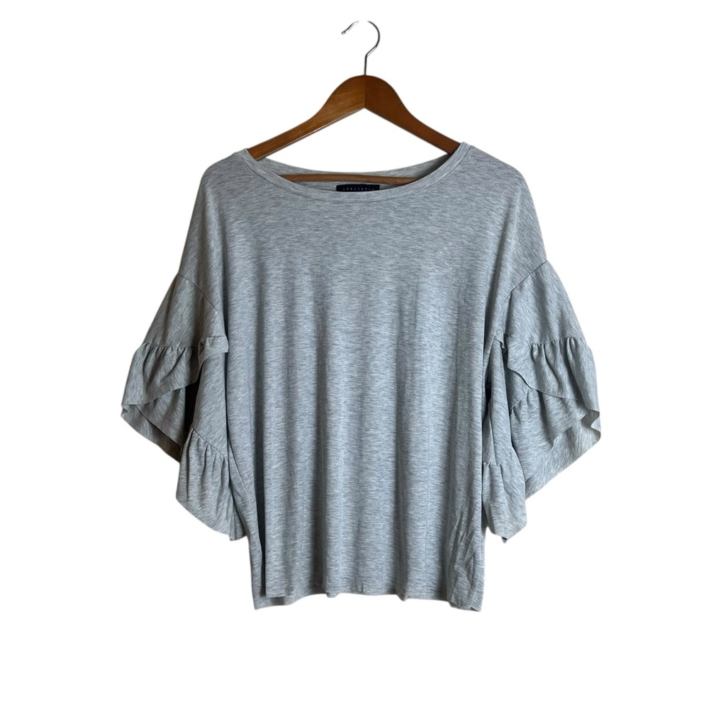 3 for $30! Sanctuary grey blouse. Size small